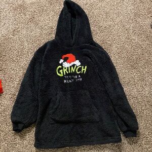 The Grinch Womens Black Hoodie Size Small